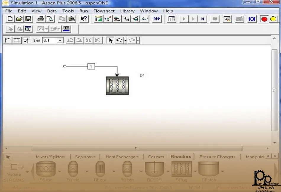 مراحل کلی راه‌اندازی یک پروژه شبیه‌سازی در Aspen Plus